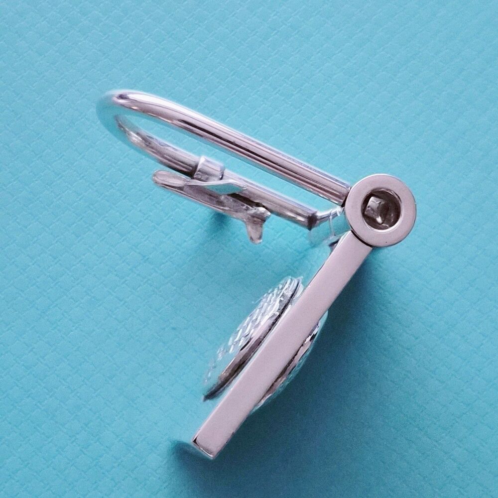 RARE Tiffany & Co. Sterling Silver Globe & Airplane Travel Lock Key Ring - Picture 7 of 11